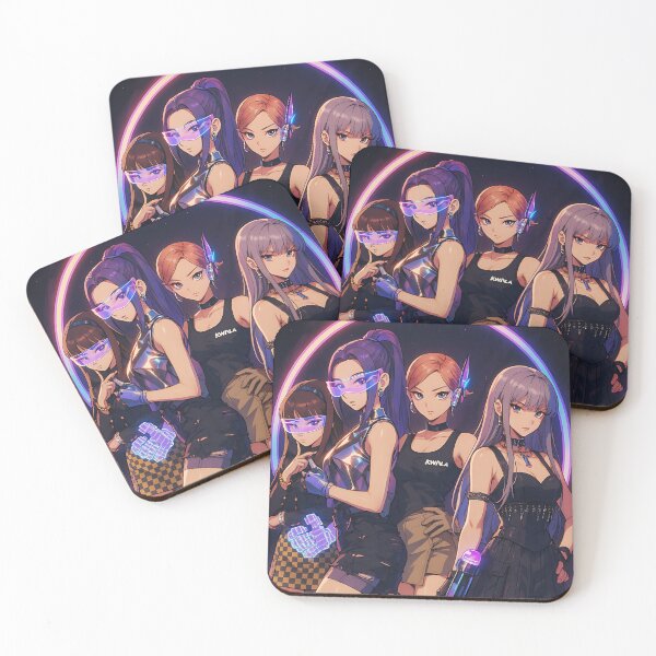 Item preview, Aespa Kpop Anime Style, Karina, Giselle, Winter, NingNing designed and sold by matchakpop.