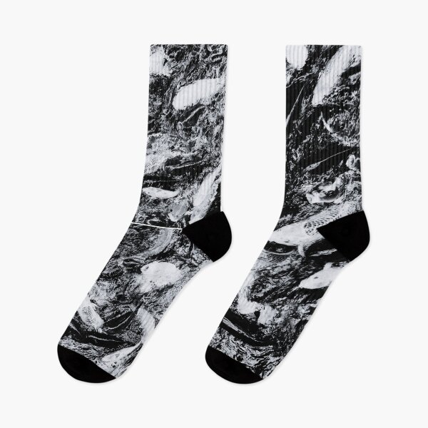 Item preview, Koi carp in a pond black and white designed and sold by Dryft7.