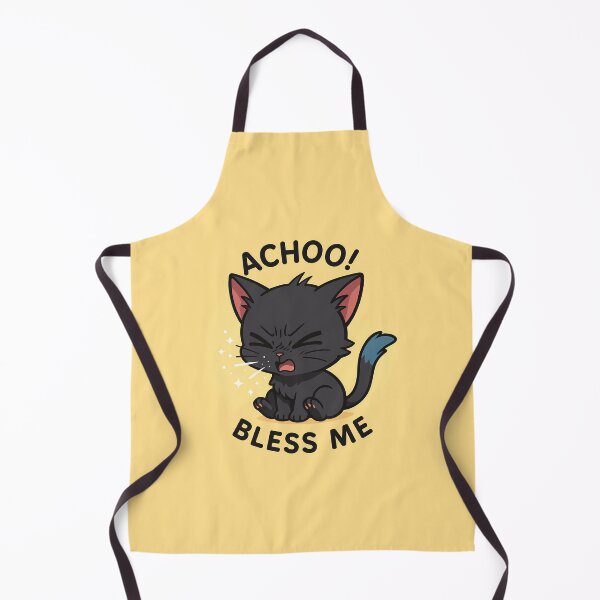 Item preview, Achoo Bless Me Funny Cat designed and sold by Yuliya Brush.