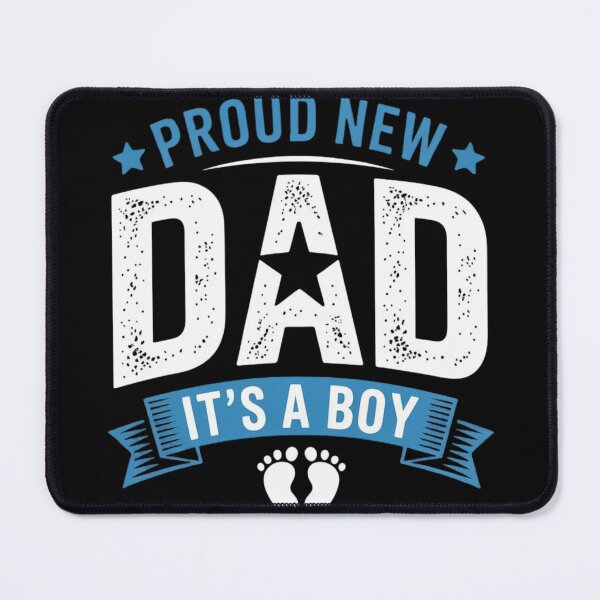 Item preview, Proud New Dad – It’s a Boy Baby Announcement Design designed and sold by BestDetailer.