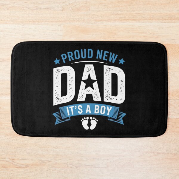 Item preview, Proud New Dad – It’s a Boy Baby Announcement Design designed and sold by BestDetailer.