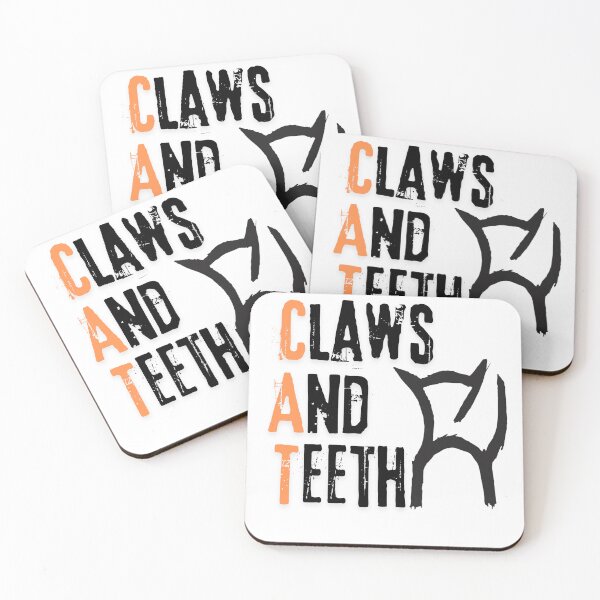 Item preview, CAT Claws and Teeth designed and sold by CucumberJar.