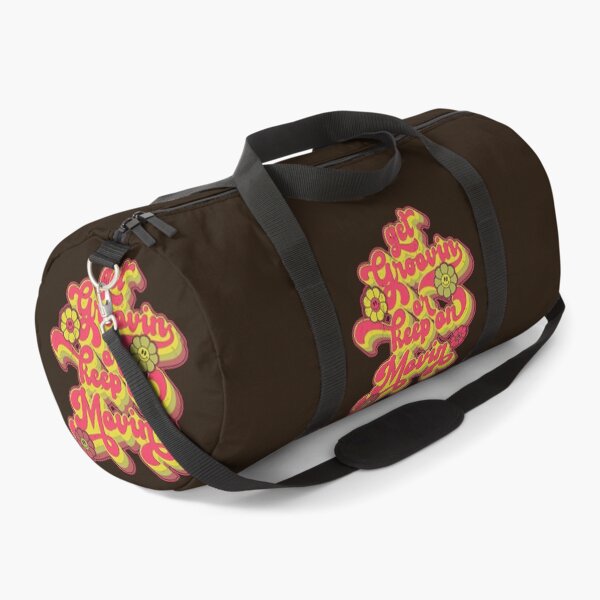 Item preview, Get Groovin' or Keep on Movin' Happy Flowers Retro Style designed and sold by CRHPOD20.