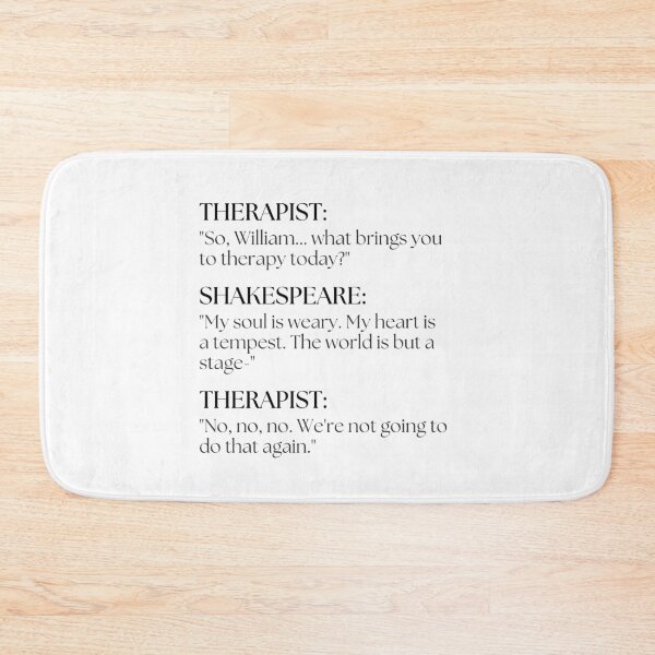 Item preview, Shakespeare Goes to Therapy designed and sold by ObsidianDaz.