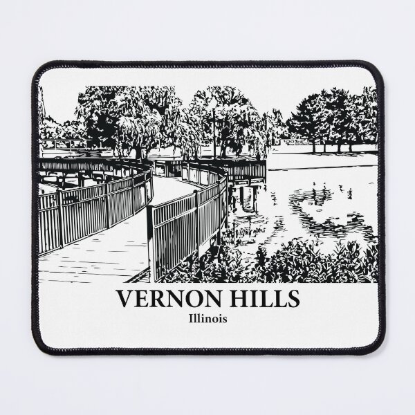 Item preview, Vernon Hills - Illinois designed and sold by Lakeric Cityscapes.