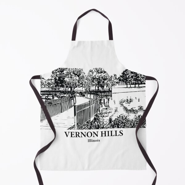 Item preview, Vernon Hills - Illinois designed and sold by Lakeric Cityscapes.