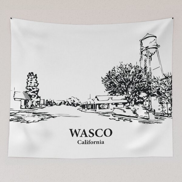 Item preview, Wasco - California designed and sold by Lakeric Cityscapes.