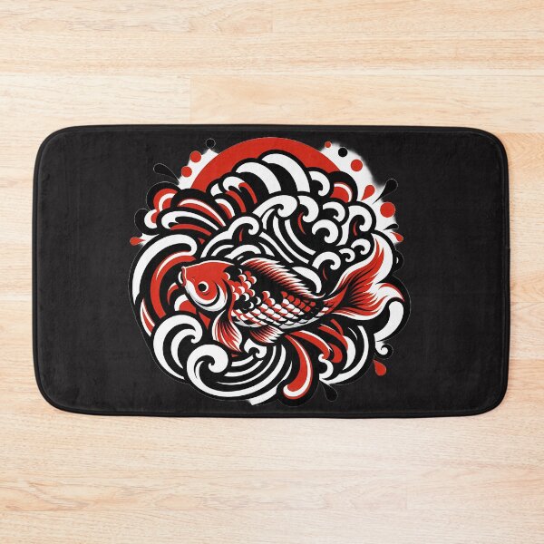 Item preview, Swimming Koi Irezumi designed and sold by InklingCo.
