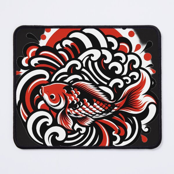 Item preview, Swimming Koi Irezumi designed and sold by InklingCo.