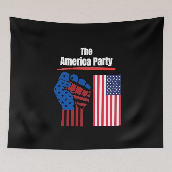 Item preview, The America party designed and sold by TEEJAMBOREE.