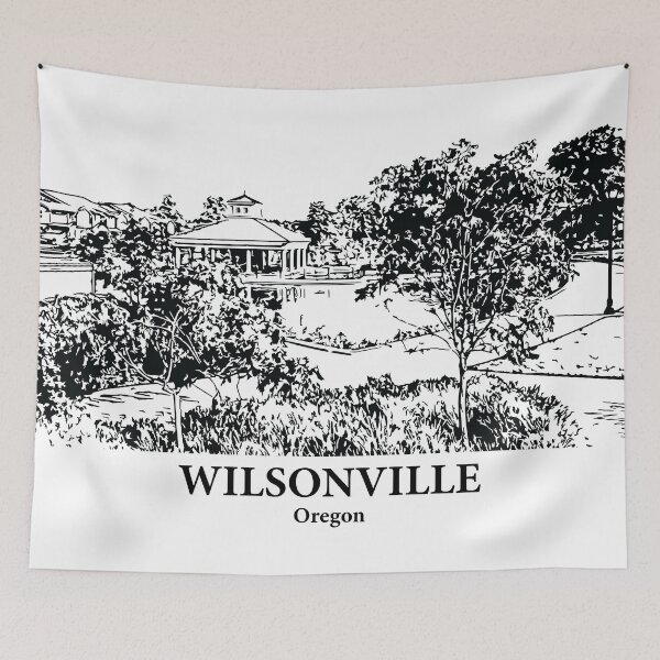 Item preview, Wilsonville - Oregon designed and sold by Lakeric Cityscapes.