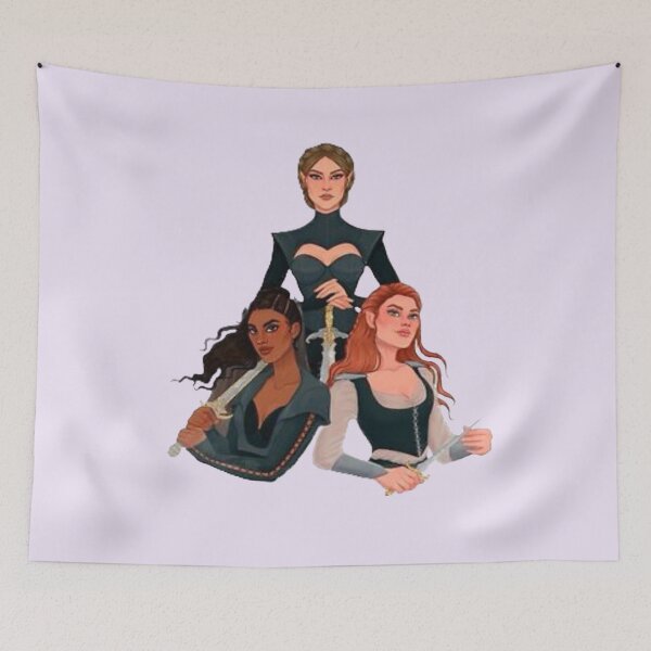 Item preview, Valkyrie Sisterhood | Romantasy Sticker | ACOSF-inspired designed and sold by Starbound Pages.