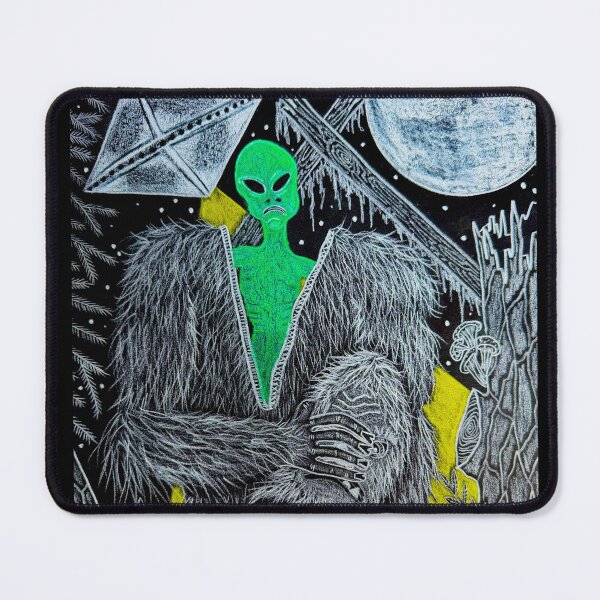 Item preview, The Night They Converged Sasquatch Alien Bigfoot designed and sold by SasquatchShop.