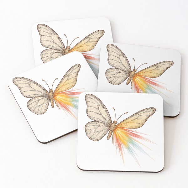 Item preview, Whispering Wings – Enchanted Minimalist Butterfly designed and sold by Nice-View.