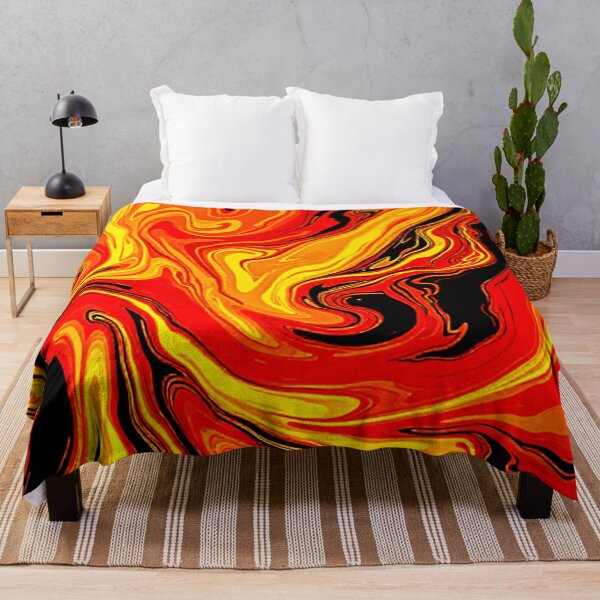 Item preview, Fiery Abstract Swirls of Emotion designed and sold by Health And Fitness Posts e-Store.