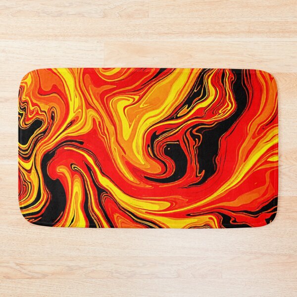 Item preview, Fiery Abstract Swirls of Emotion designed and sold by Health And Fitness Posts e-Store.