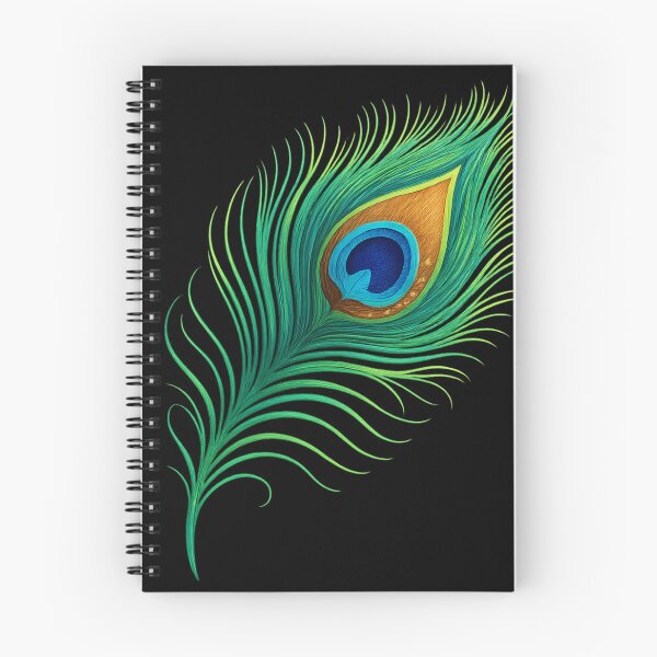 Item preview, Peacock Feather of Krishna designed and sold by Patternrealm.
