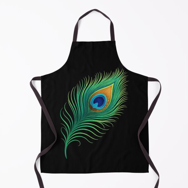 Item preview, Peacock Feather of Krishna designed and sold by Patternrealm.