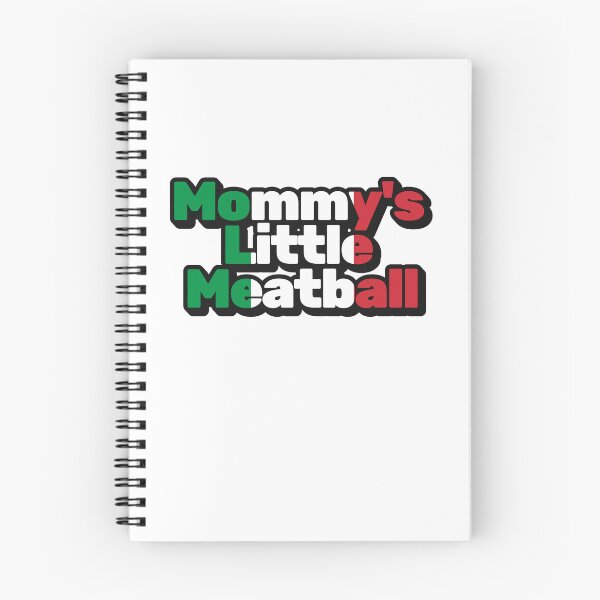Item preview, Mommy's Little Meatball Italian Funny designed and sold by ArtFromBeyond.