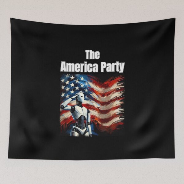Item preview, The America party designed and sold by TEEJAMBOREE.