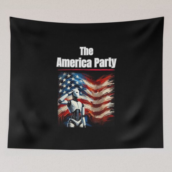 Item preview, The America party designed and sold by TEEJAMBOREE.