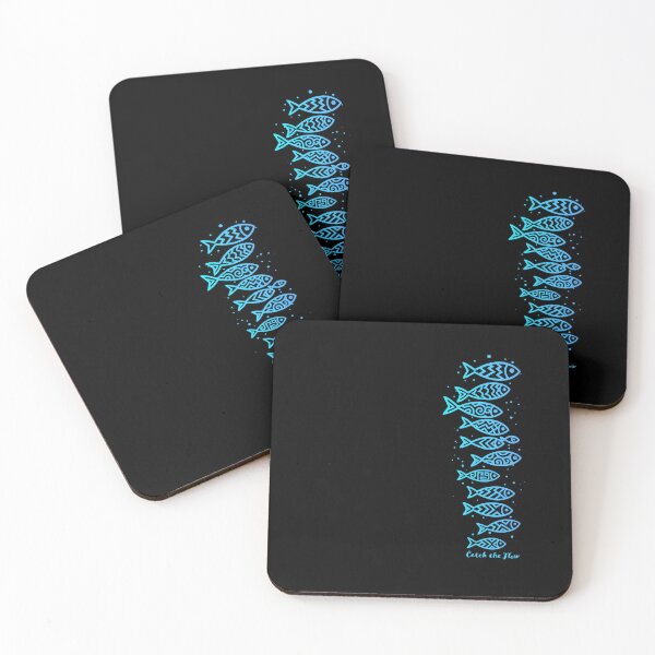 Item preview, Catch The Flow Fish Ocean Grafik Design designed and sold by sbachstroem.