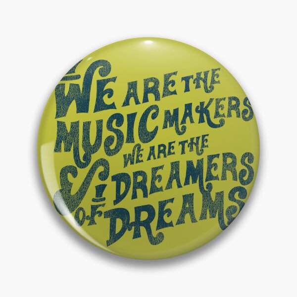 Item preview, We are the Music Makers Worn Lts designed and sold by Alema Art.