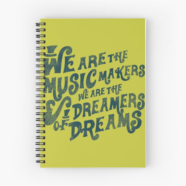 Item preview, We are the Music Makers Worn Lts designed and sold by Alema Art.