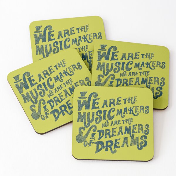 Item preview, We are the Music Makers Worn Lts designed and sold by Alema Art.
