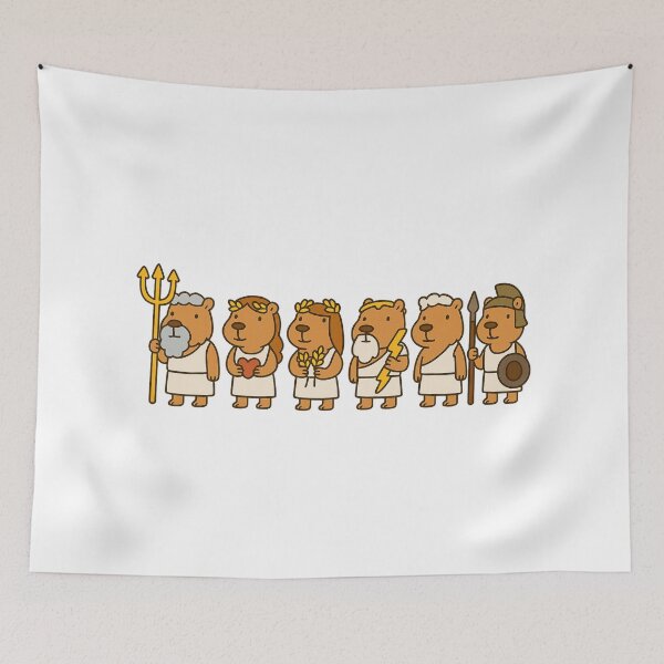 Item preview, Capybara Greek gods designed and sold by Capybarastore_77.
