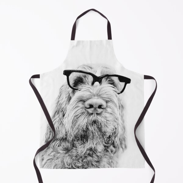 Item preview, Intellectual Italian Spinone – Dog with Glasses by ©️ heidiannemorris designed and sold by FOLK ART FUSION by heidiannemorris.