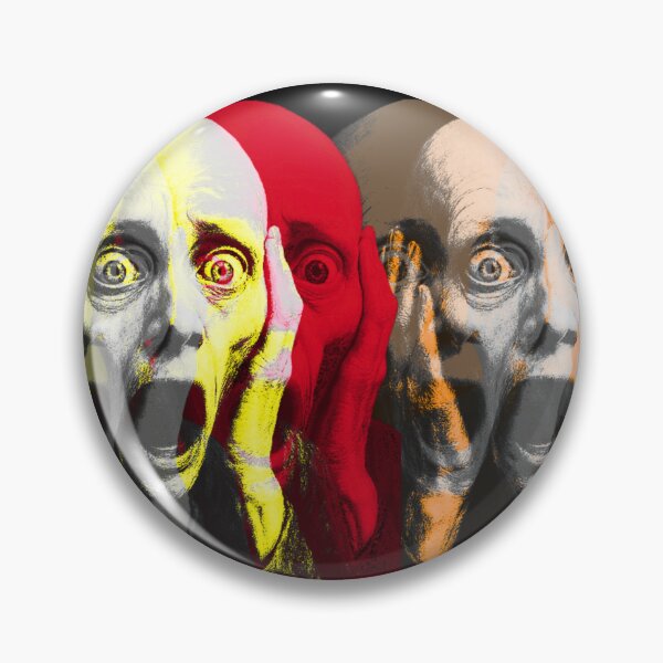 Item preview, Everything is Fine!! Scream Face designed and sold by FuntasticMatt.