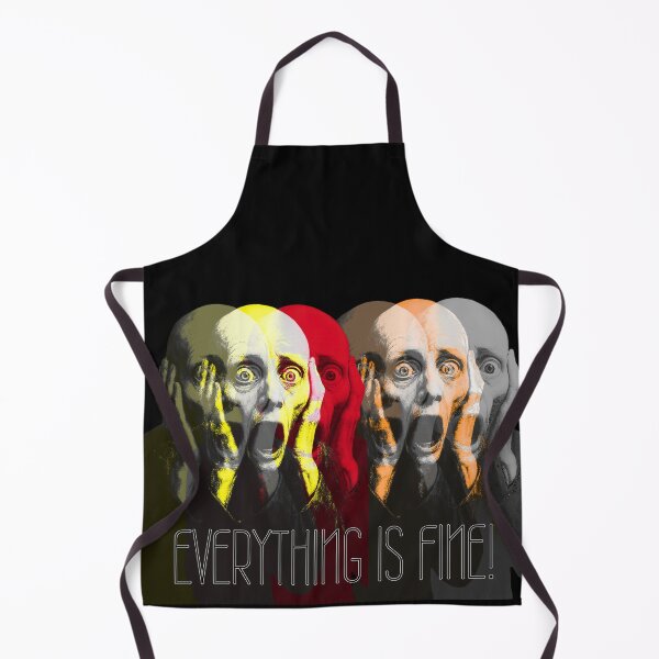Item preview, Everything is Fine!! Scream Face designed and sold by FuntasticMatt.