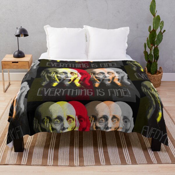 Item preview, Everything is Fine!! Scream Face designed and sold by FuntasticMatt.