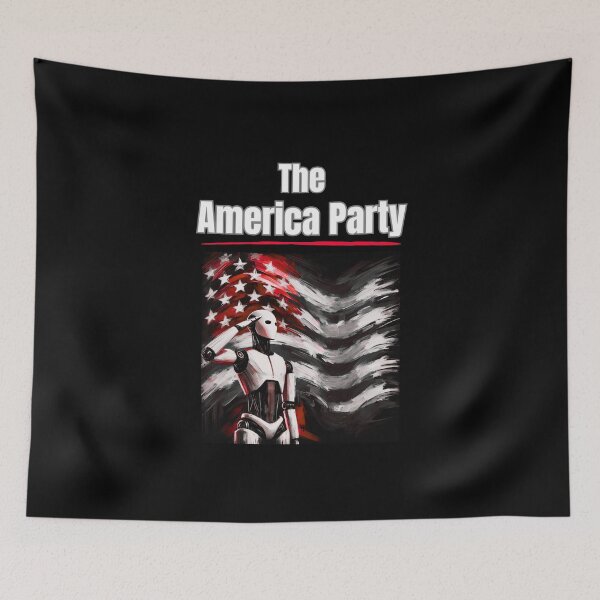 Item preview, The America party designed and sold by TEEJAMBOREE.