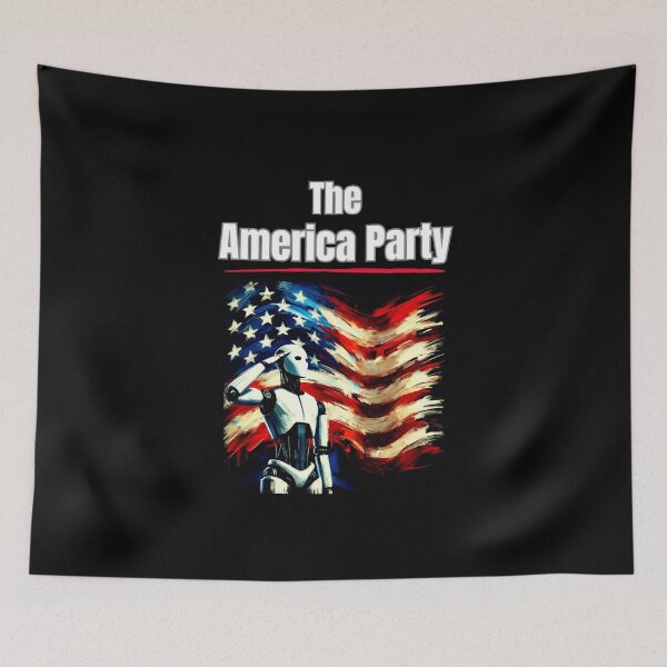 Item preview, The America party designed and sold by TEEJAMBOREE.