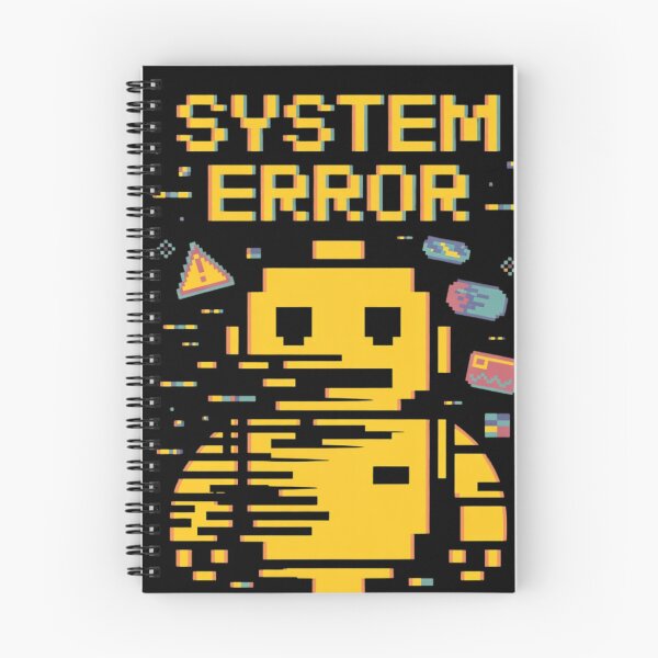 Item preview, 8-Bit Robot with System Error Glitch Style designed and sold by BestDetailer.