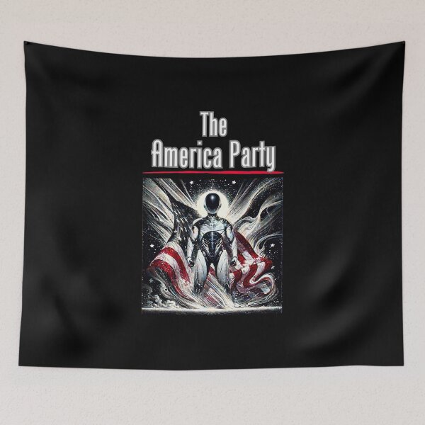 Item preview, The America party designed and sold by TEEJAMBOREE.