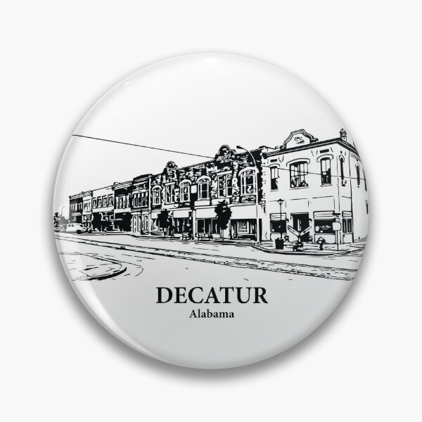 Item preview, Decatur - Alabama designed and sold by Lakeric Cityscapes.