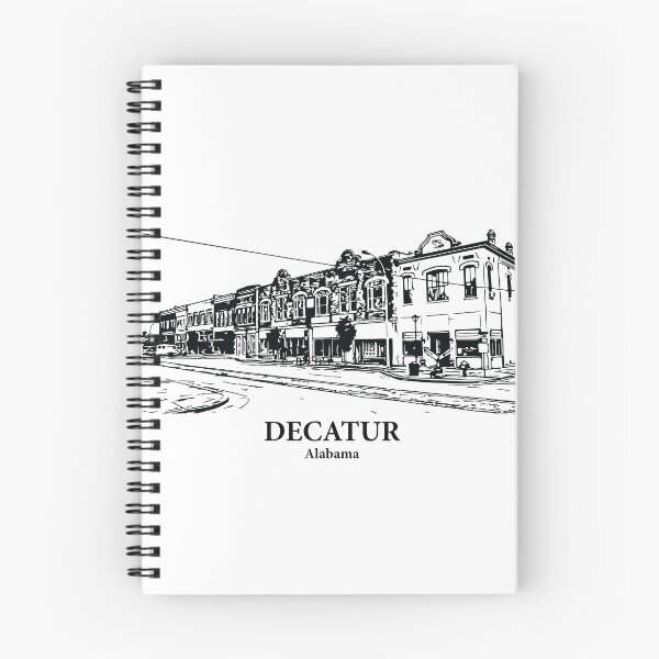 Item preview, Decatur - Alabama designed and sold by Lakeric Cityscapes.