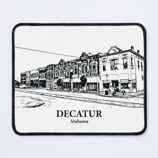 Item preview, Decatur - Alabama designed and sold by Lakeric Cityscapes.