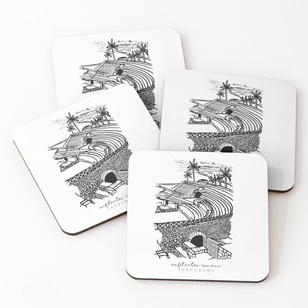 Item preview, Historic Amphitheater of Tarragona – Mediterranean Heritage Art designed and sold by Tropical Blood.