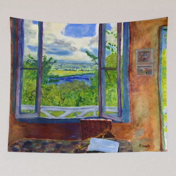 Item preview, Pierre Bonnard - Open Window on the Seine designed and sold by Jon-Baran.