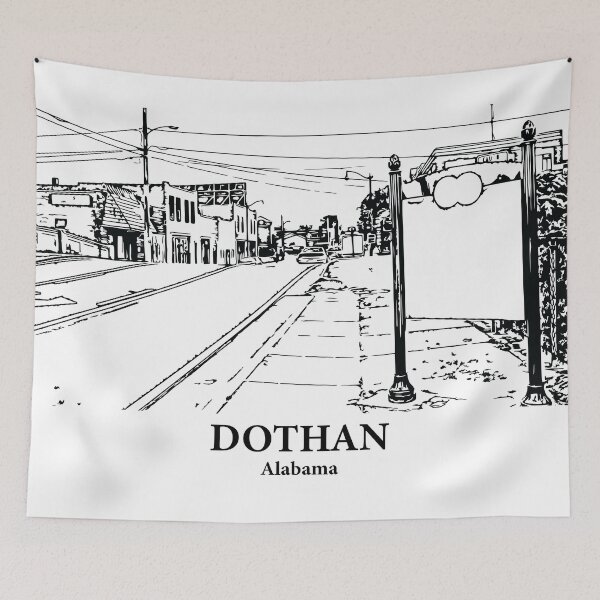 Item preview, Dothan - Alabama designed and sold by Lakeric Cityscapes.