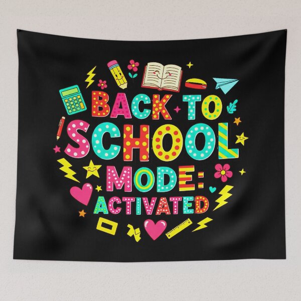 Item preview, Back To School Mode Activated, Education, Student Life designed and sold by Teetreasure2.