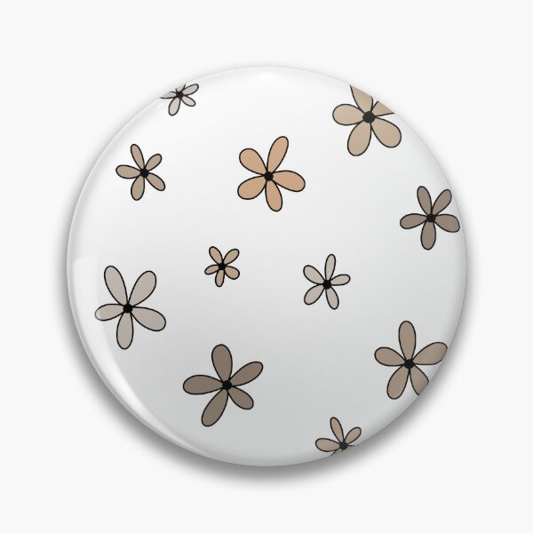 Item preview, Beige Flowers Sticker Pack designed and sold by WillowTreeArt.