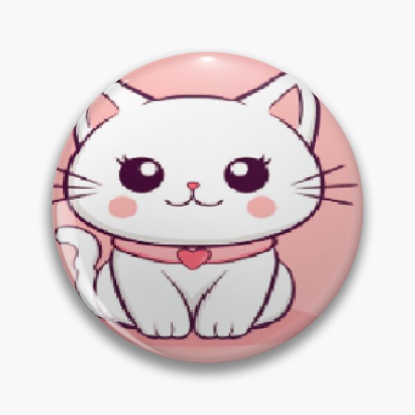 Item preview, cute cat sitting pink backround designed and sold by CUTIE49SRIMONEY.