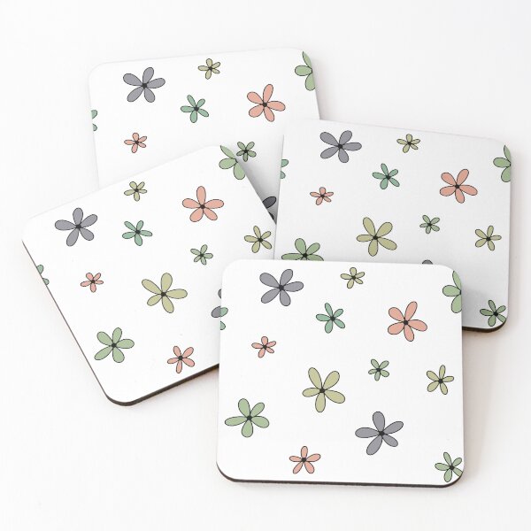 Item preview, Green Flowers Sticker Pack designed and sold by WillowTreeArt.