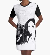 1Q84 Merchendise - Aomame at the slide T-Shirt Kleid
