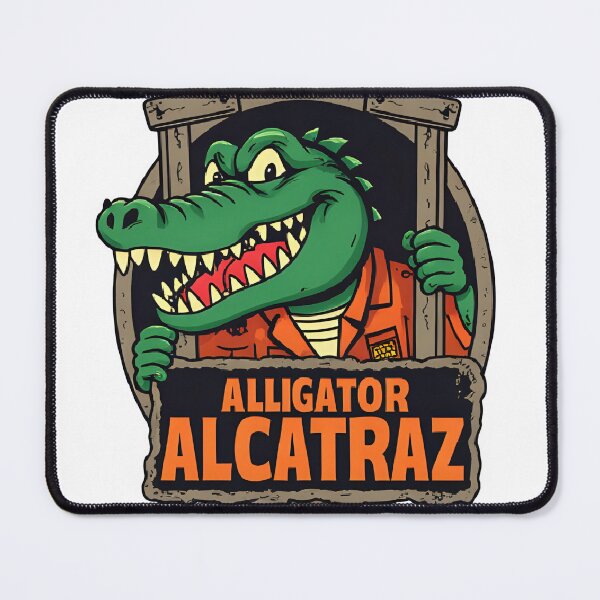 Item preview, Alligator Alcatraz designed and sold by ASKprints.